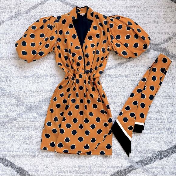 Johanna Ortiz Eccentric Words Mini Dress Size 0 - Picture 7 of 15